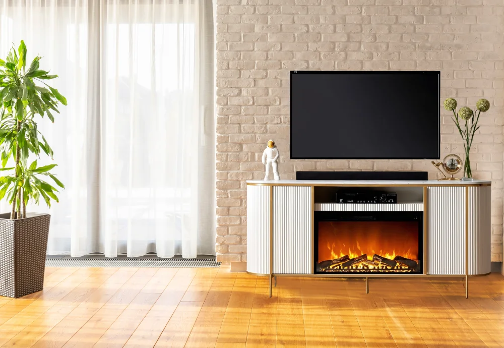 retro electric fireplace